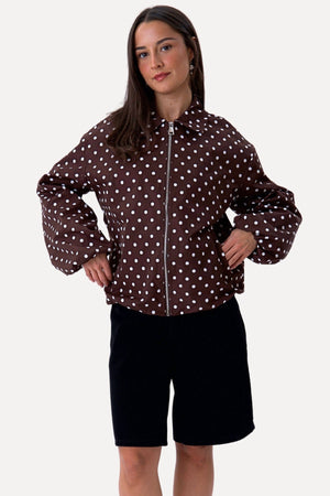Isabel-takki - ruskea