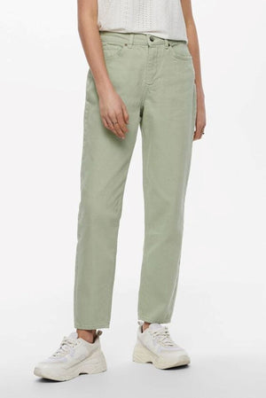Tasainen väri Mom Pants - Desert Saga
