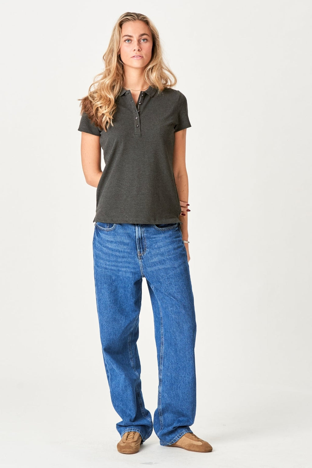 Polopaita - tummanharmaa