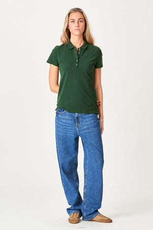 Polopaita - tummanvihreä