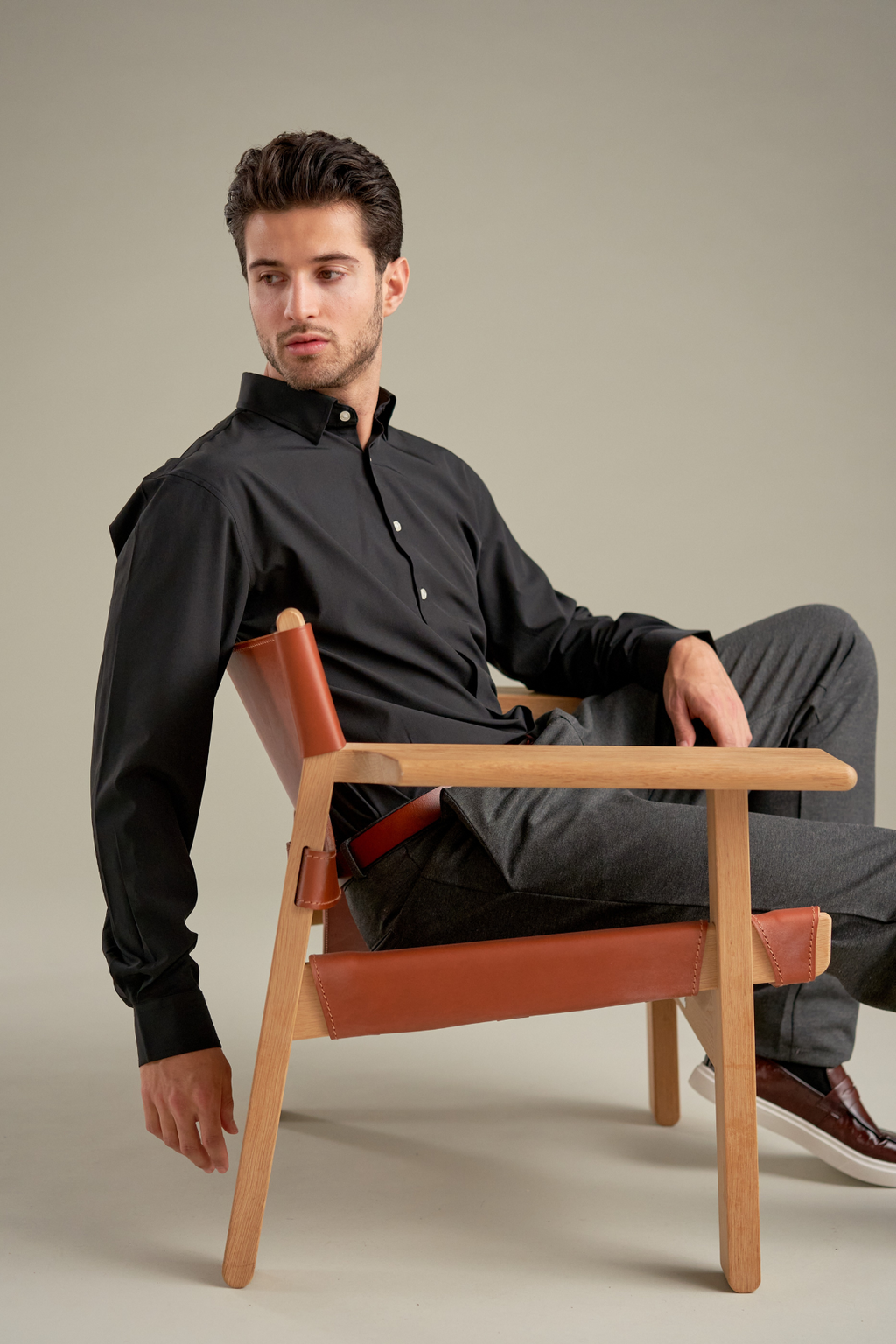 The Original Premium Performance Skjorte - musta