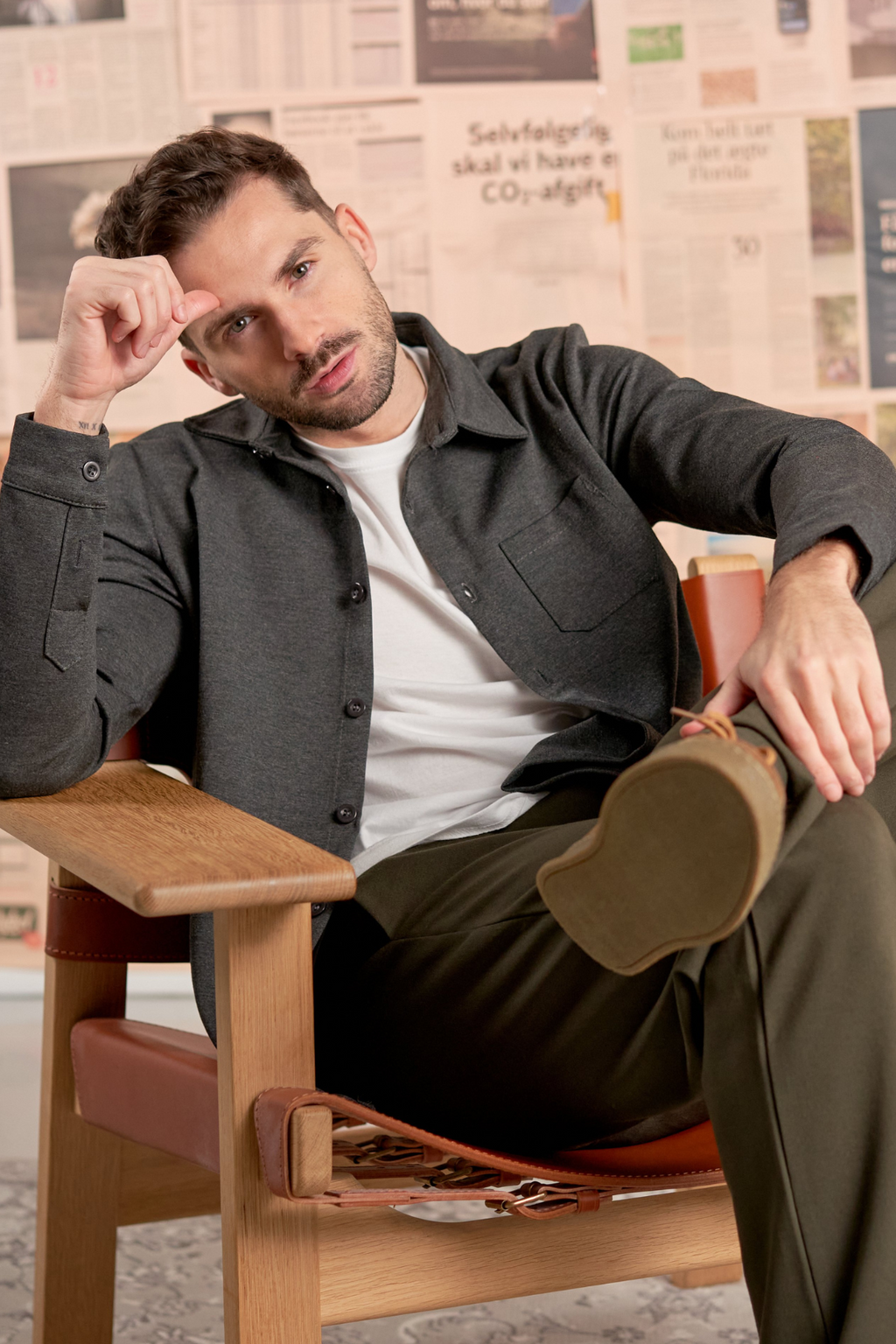 Performance Ylipaita - Harmaa