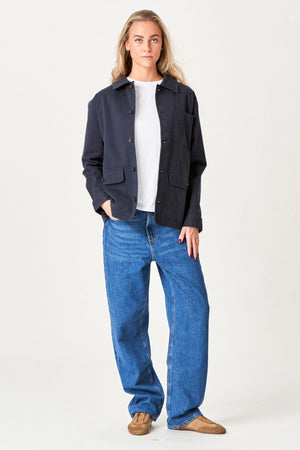 Twill Shacket - laivasto