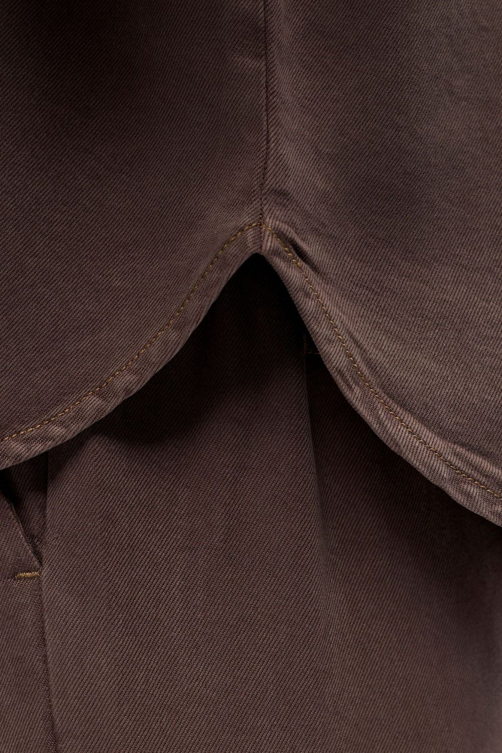 Frame Denim Top - Seal Ruskea