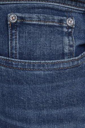 Glenn Stretch Farkut - Denimin sininen (ohut istuvuus)