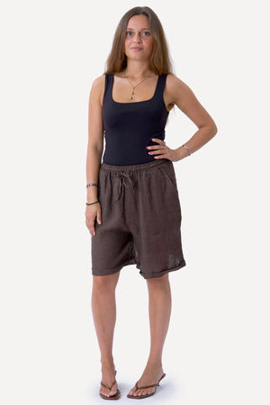 Liinavaatteet Shorts - Ruskea
