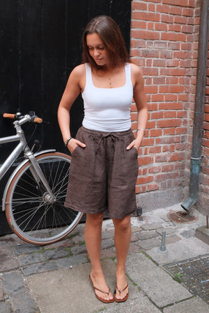 Liinavaatteet Shorts - Ruskea