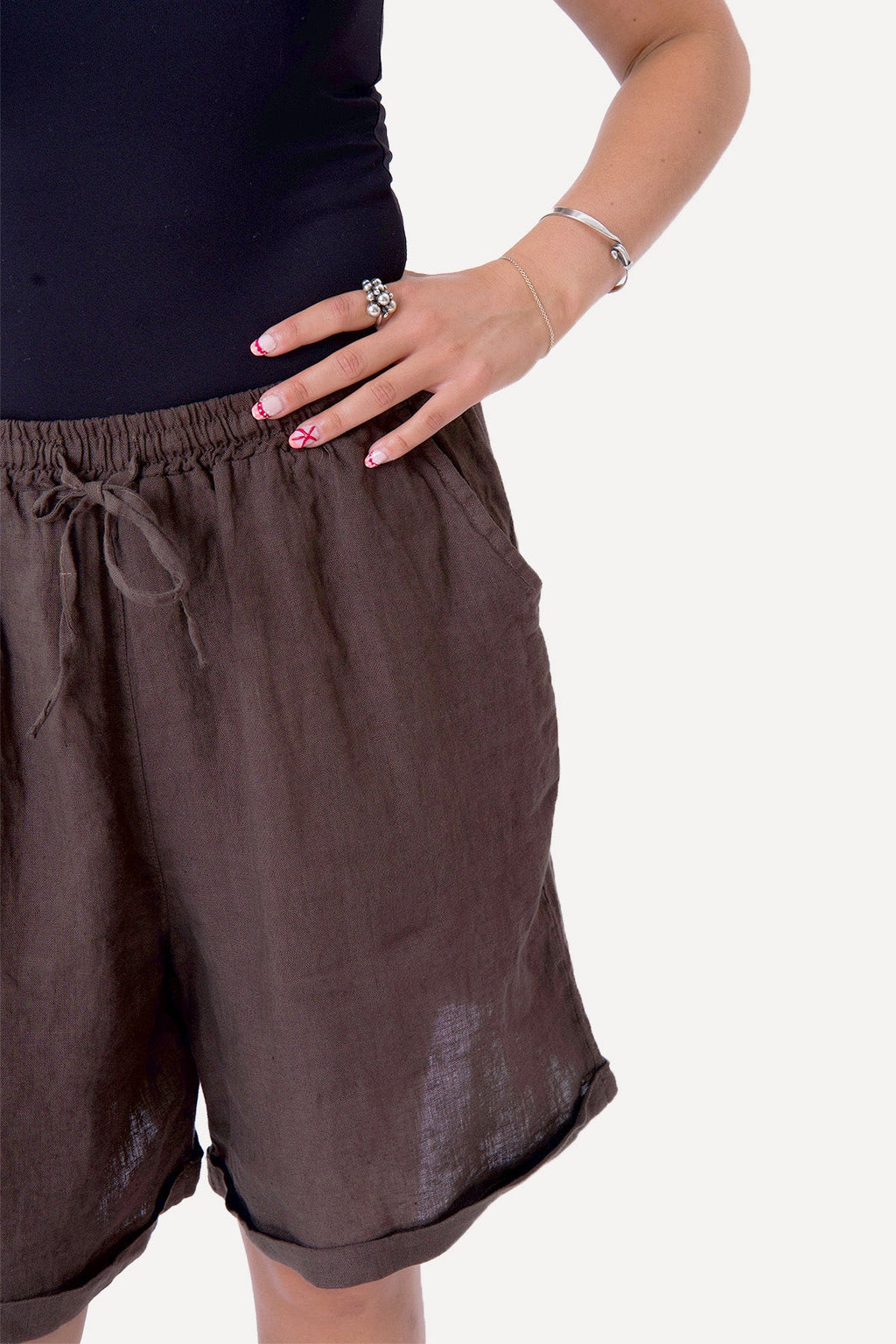 Liinavaatteet Shorts - Ruskea