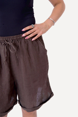 Liinavaatteet Shorts - Ruskea