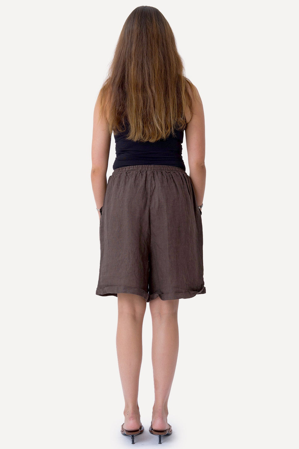 Liinavaatteet Shorts - Ruskea