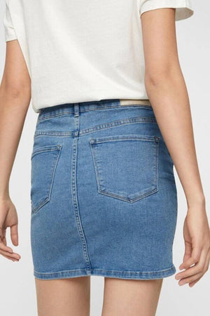 Kuuma seitsemän hame - vaaleansininen farkku