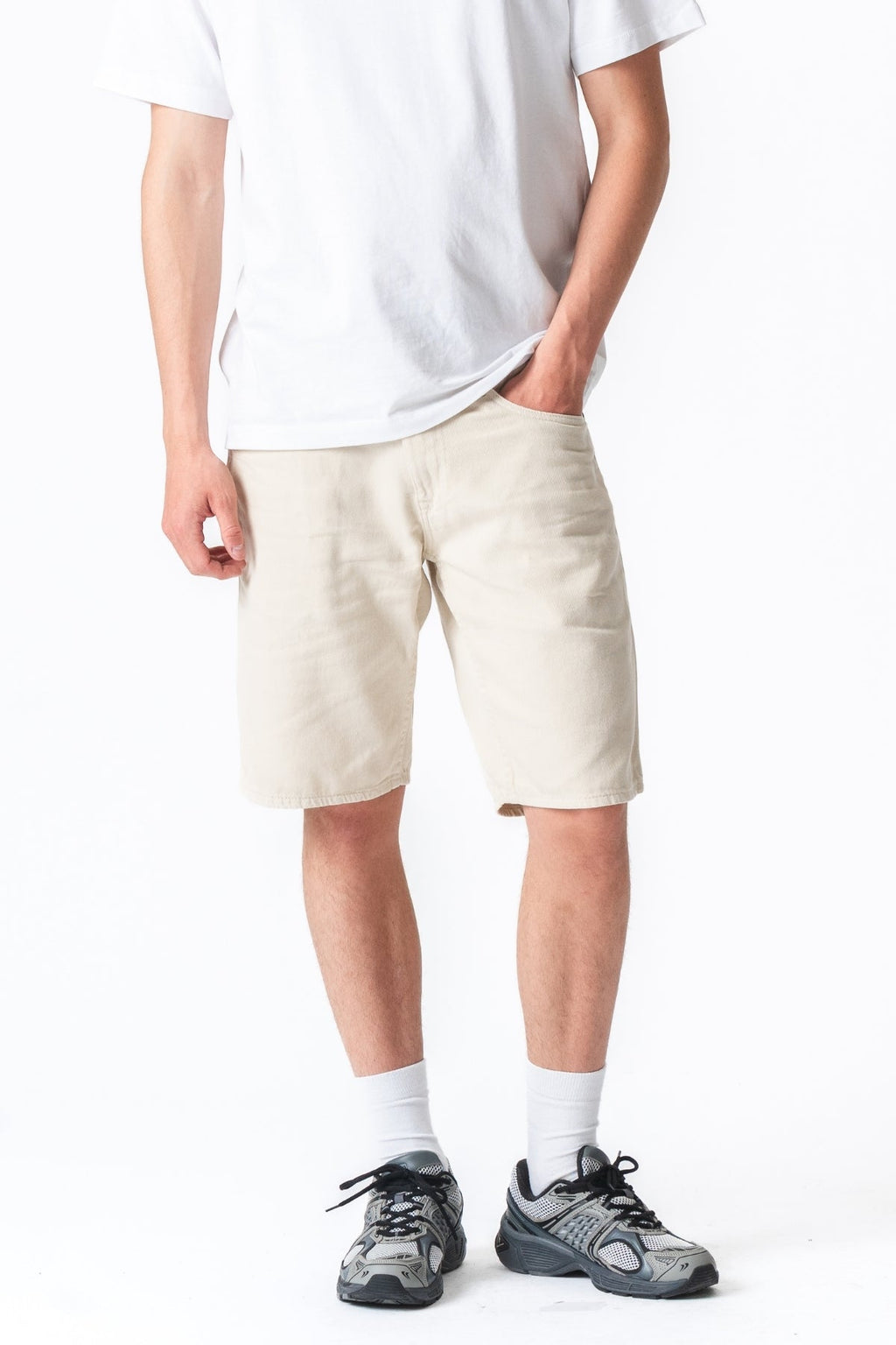 Philip -farkku Shorts - hiekka