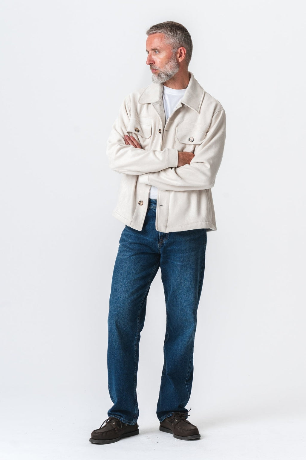 Callum -takki - valkoinen