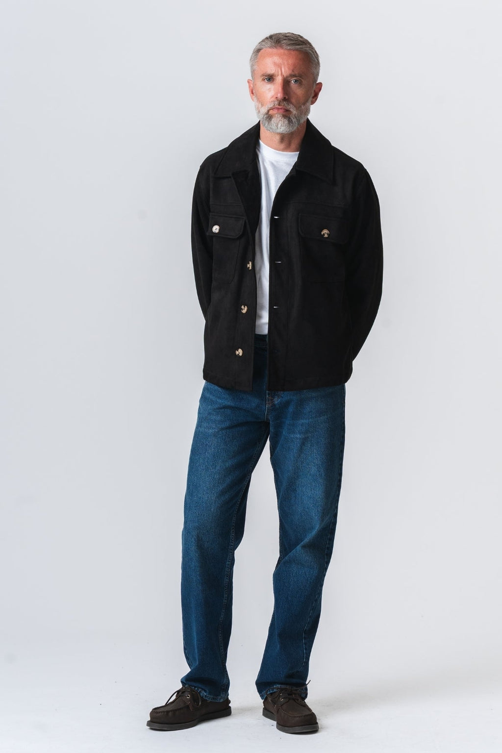 Callum -takki - musta