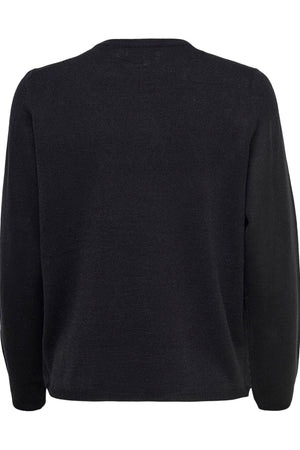 Joy Christmas Knit - Musta