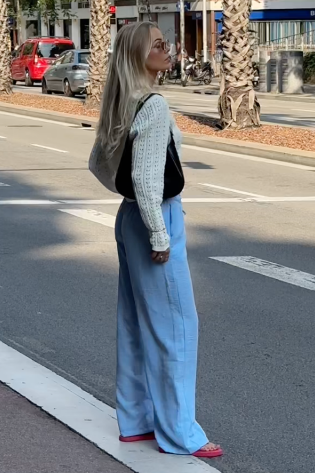 Lilly Pants - vaaleansininen