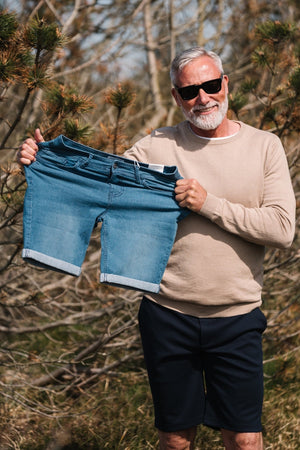 The Original Performance Denim Shorts ™ tal - paketti (2 kpl.)
