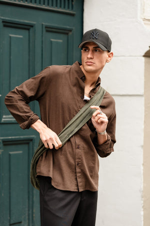 Pellavapaita - kahvi