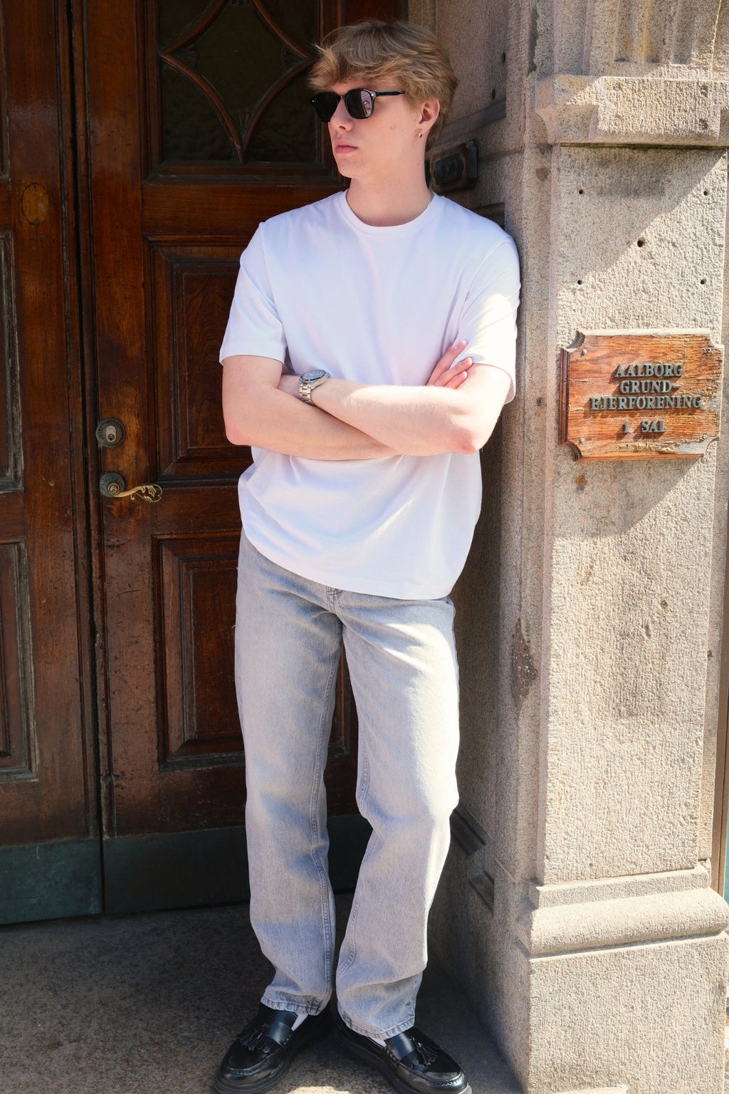 Noah löysästi farkut - harmaa farkku