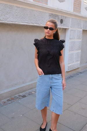 Trine -pitsi yläosa - musta