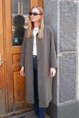 Carla Trenchcoat - Oliivi