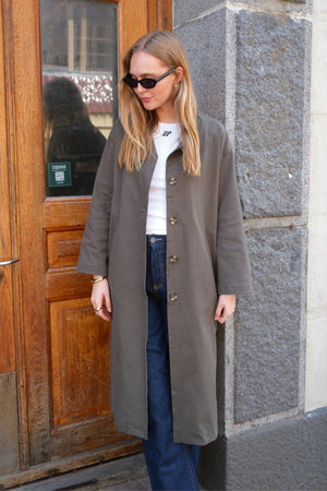 Carla Trenchcoat - Oliivi