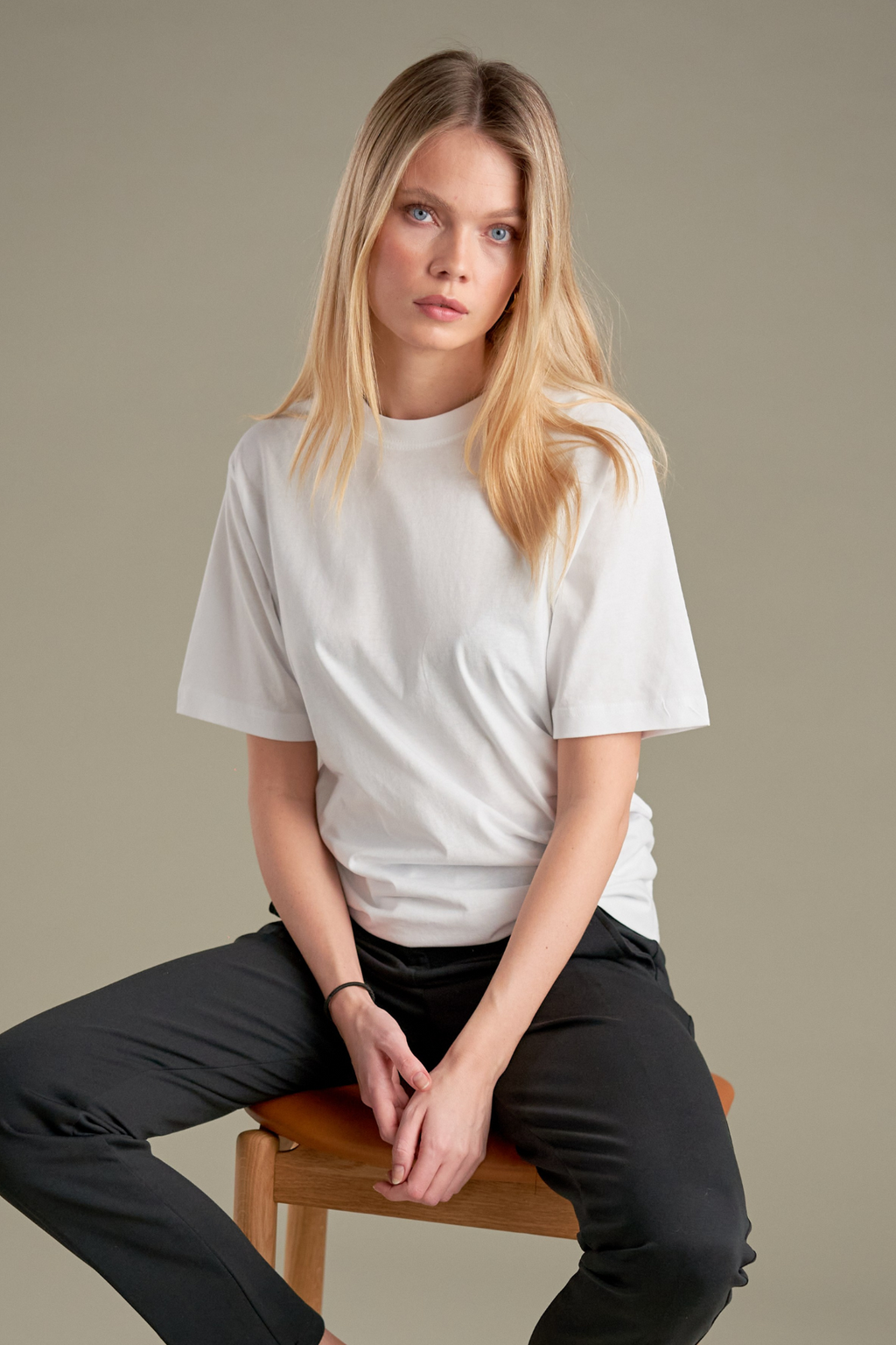 Ylisuuret t -paita - valkoinen