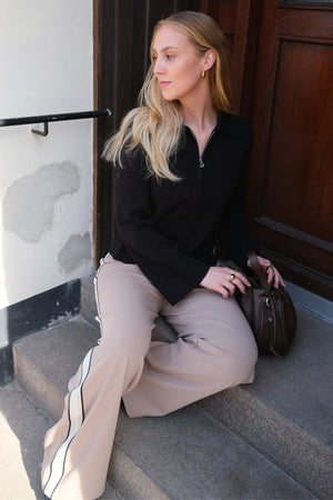 Berliinin MW Wide Panel Pant - Hopea Mink