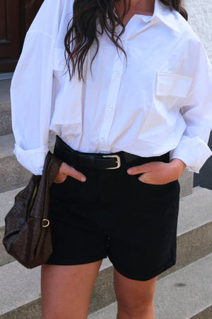 Alkuperäinen esitys farkkuhousut - musta denim