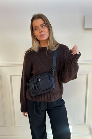 Bunha Cross Body - musta