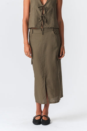 Pellavahame - vihreä