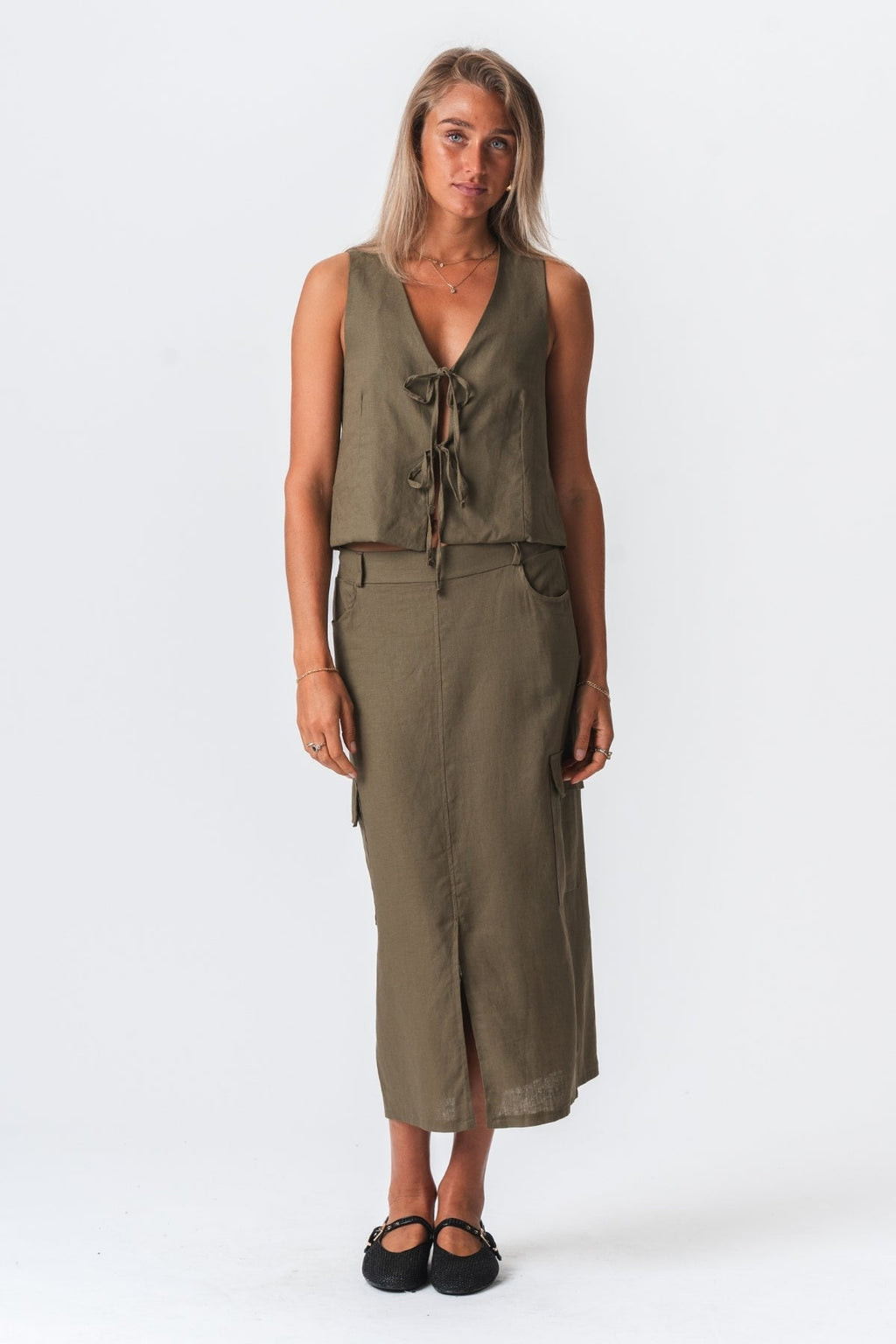 Pellavahame - vihreä