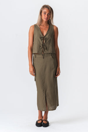 Pellavahame - vihreä