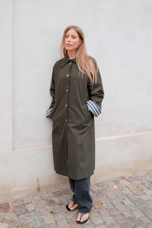 Livia Trenchcoat - oliivi