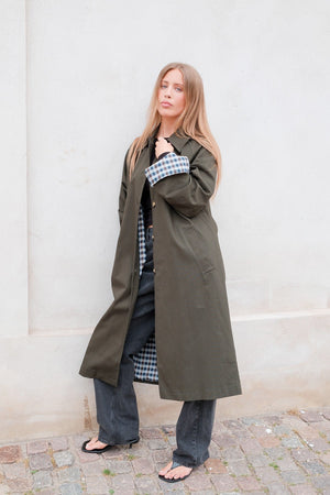Livia Trenchcoat - oliivi
