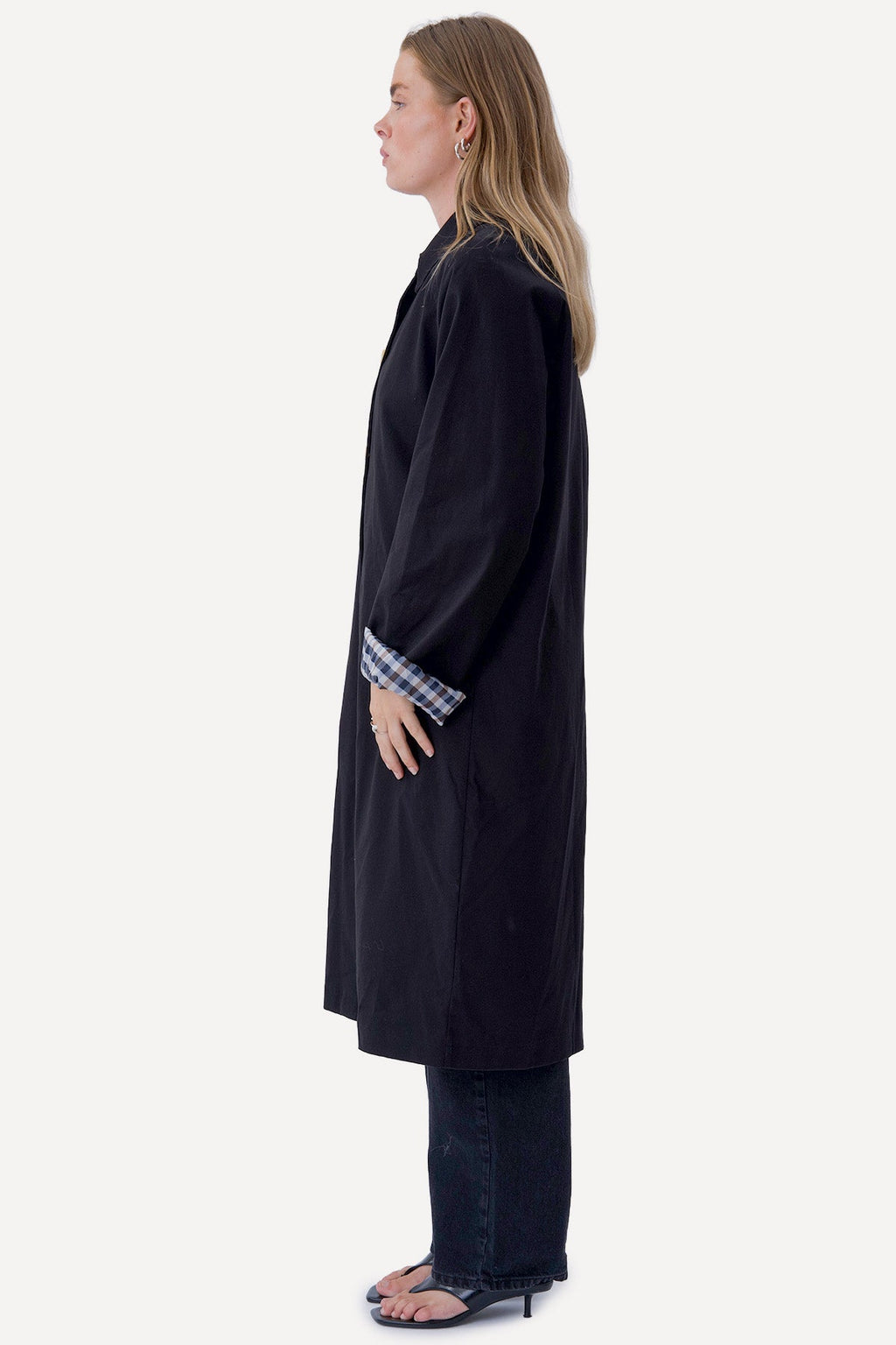 Livia Trenchcoat - musta