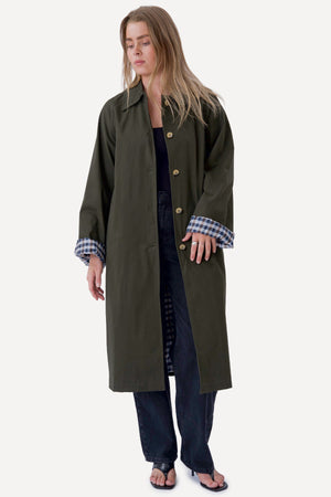 Livia Trenchcoat - oliivi