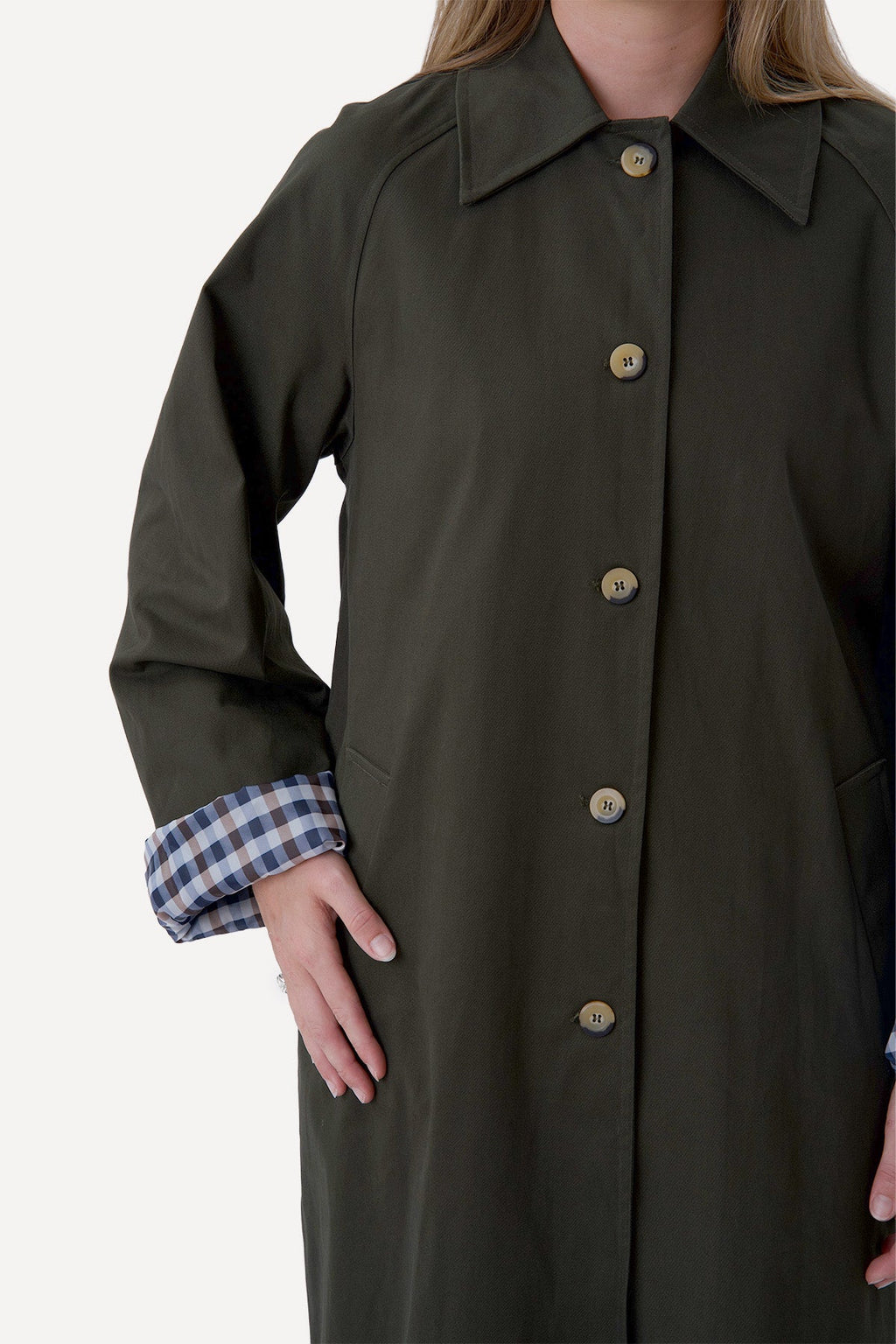 Livia Trenchcoat - oliivi