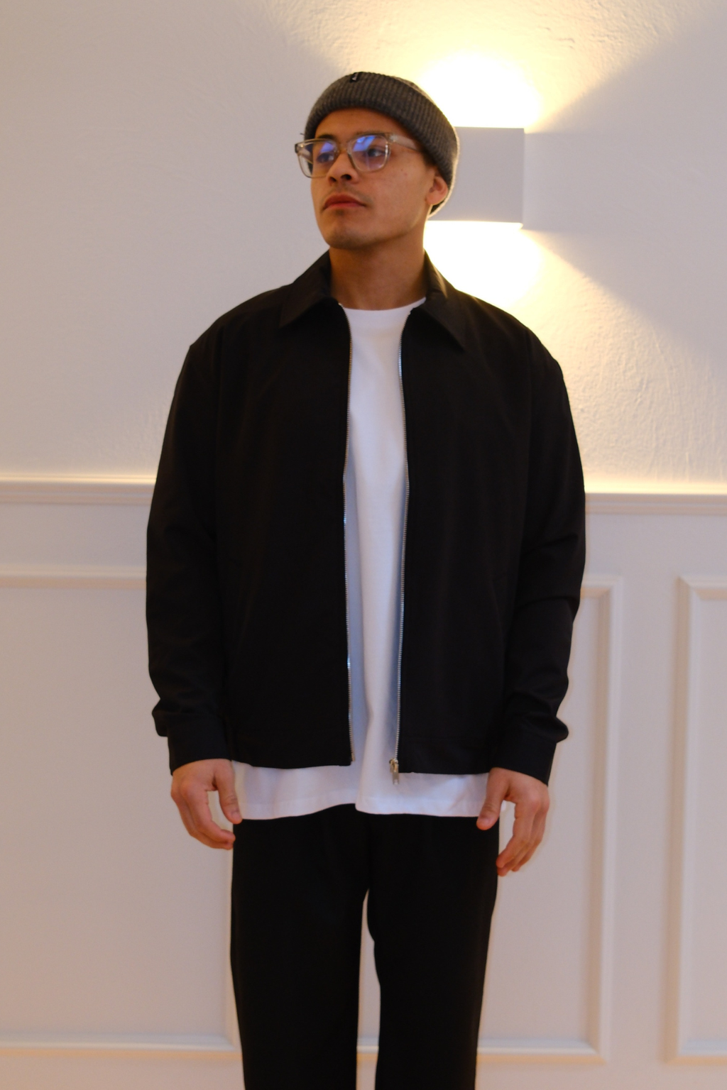 Milan vetoketjutakki - musta