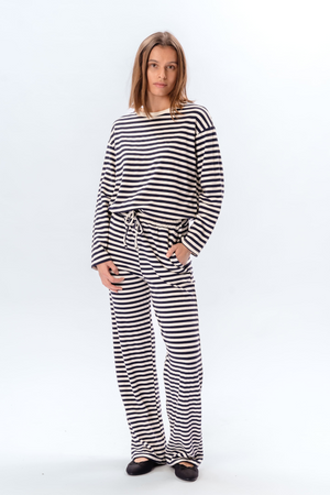 Stripped Pants - Sininen