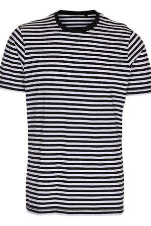 Nørregade -raita - mustavalkoinen