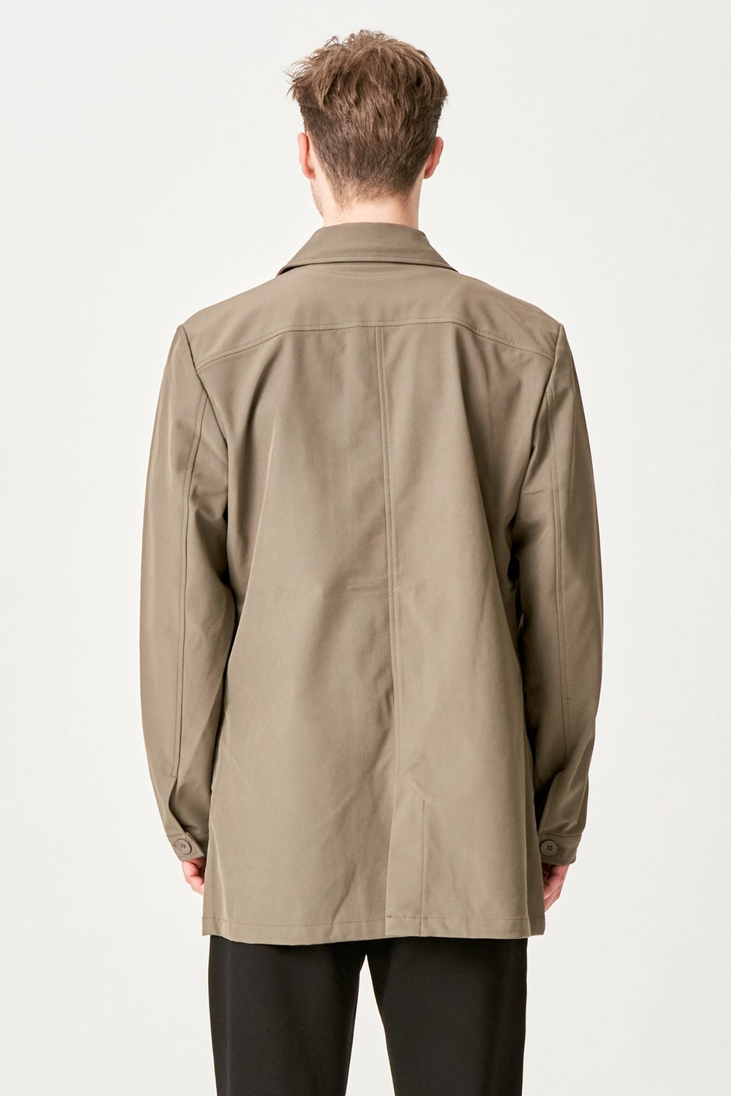 Oakland -takki - tumma oliivi