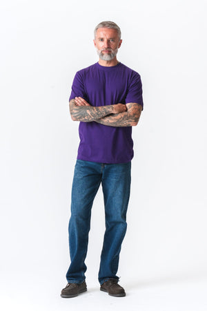 Ylisuuret t -paita - violetti