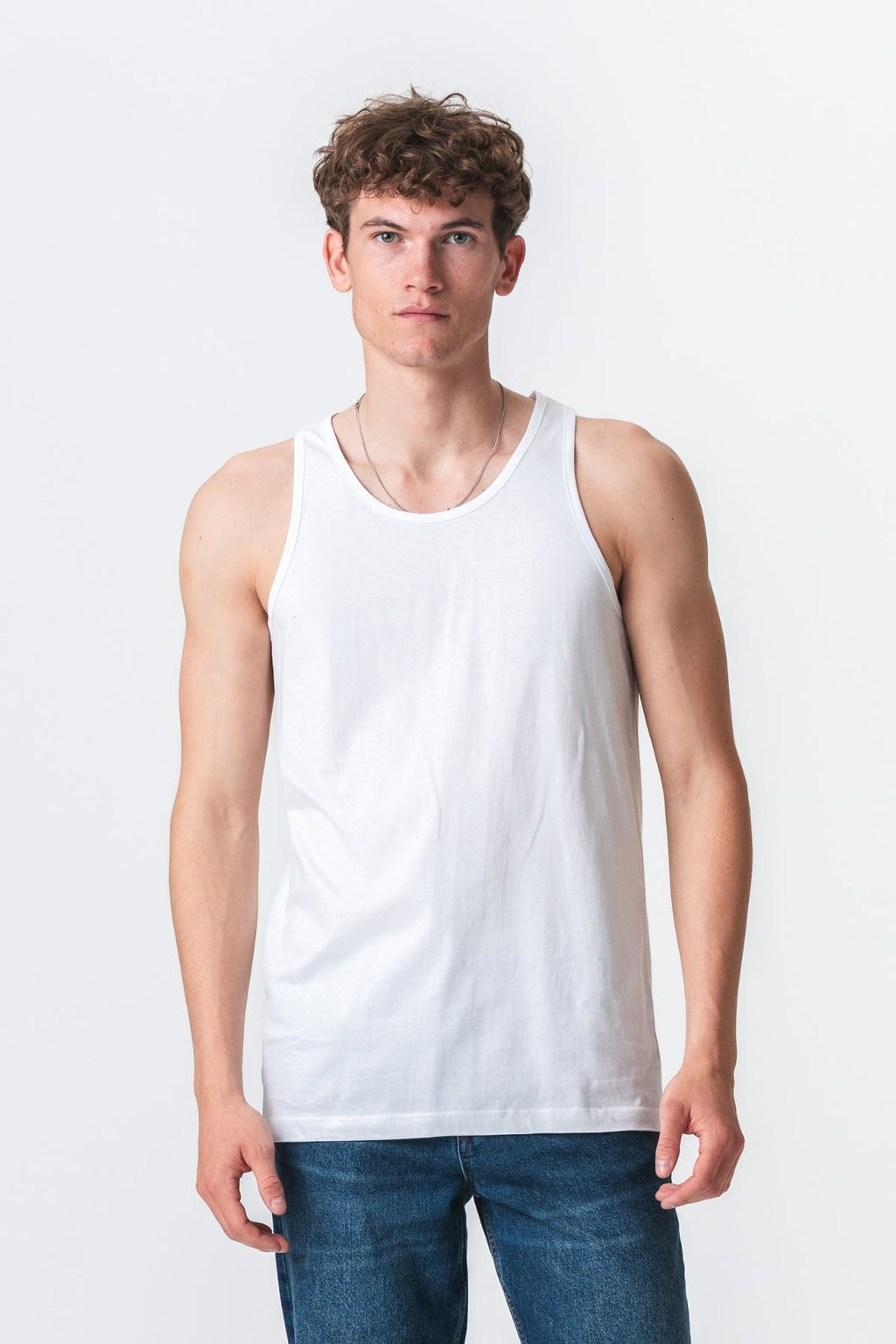 Perus TankToP - valkoinen