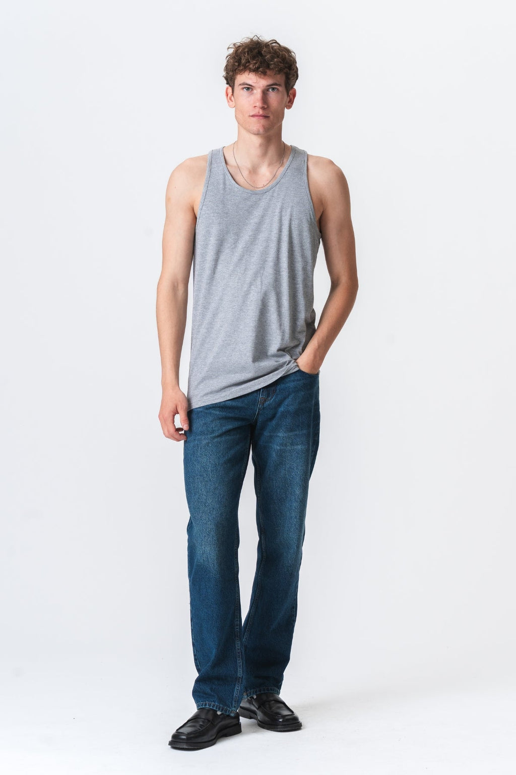 Perus TankTop - Harmaa