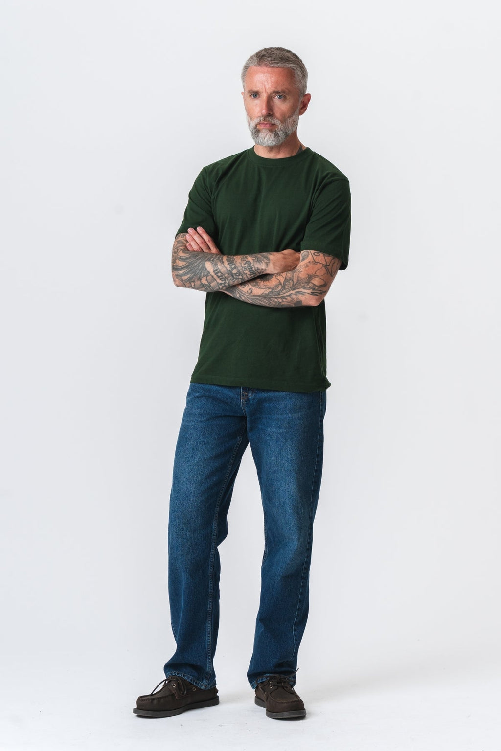 Ylisuuret t -paita - tummanvihreä