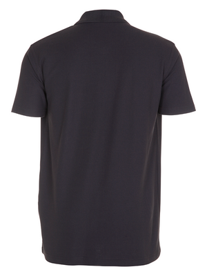 Basic Polo - tummanharmaa