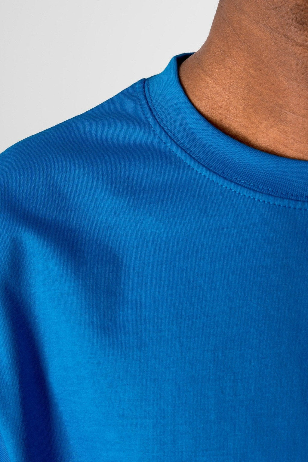 Ylisuuret t -paita - turkoosi sininen