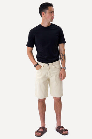 Philip -farkku Shorts - hiekka