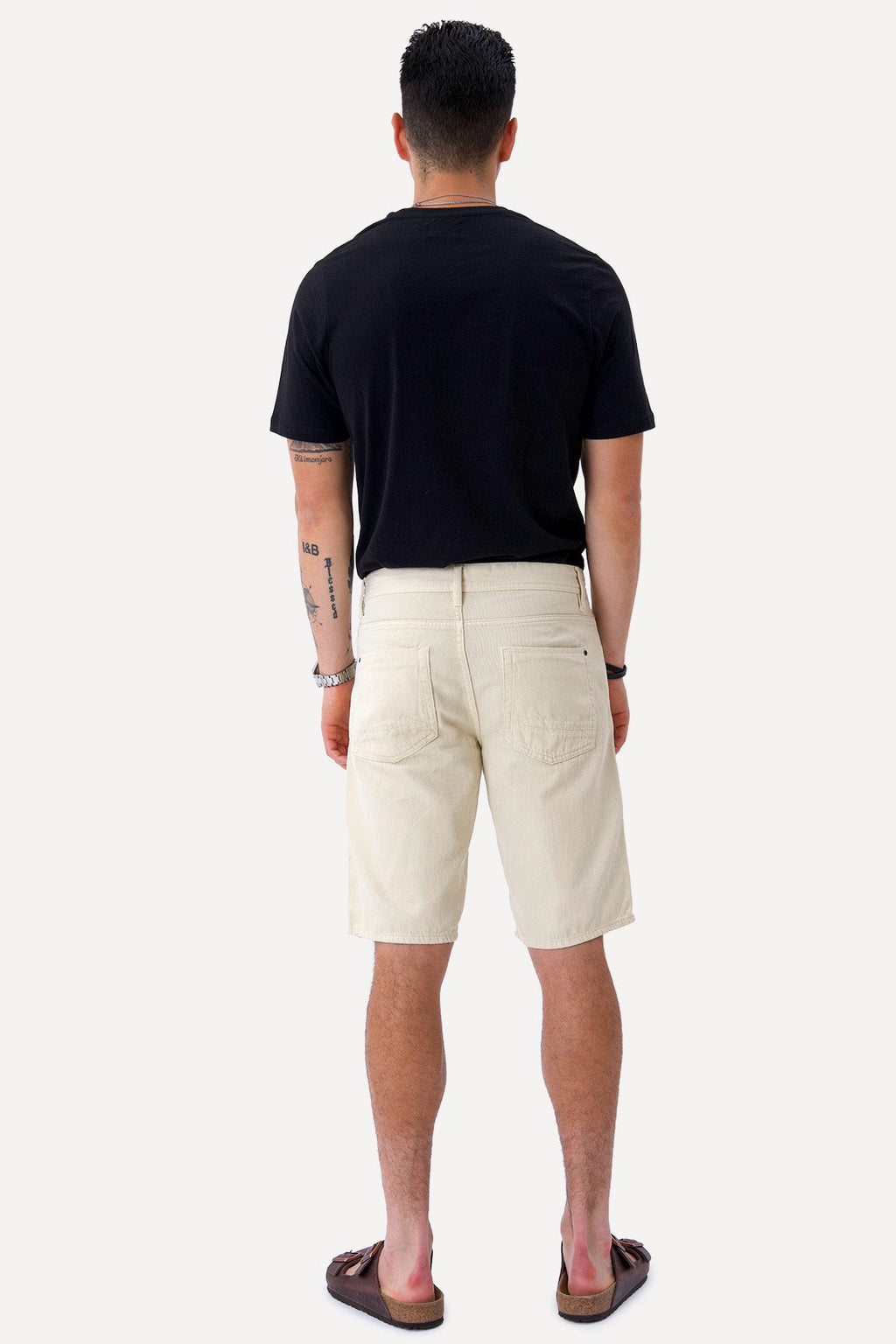 Philip -farkku Shorts - hiekka